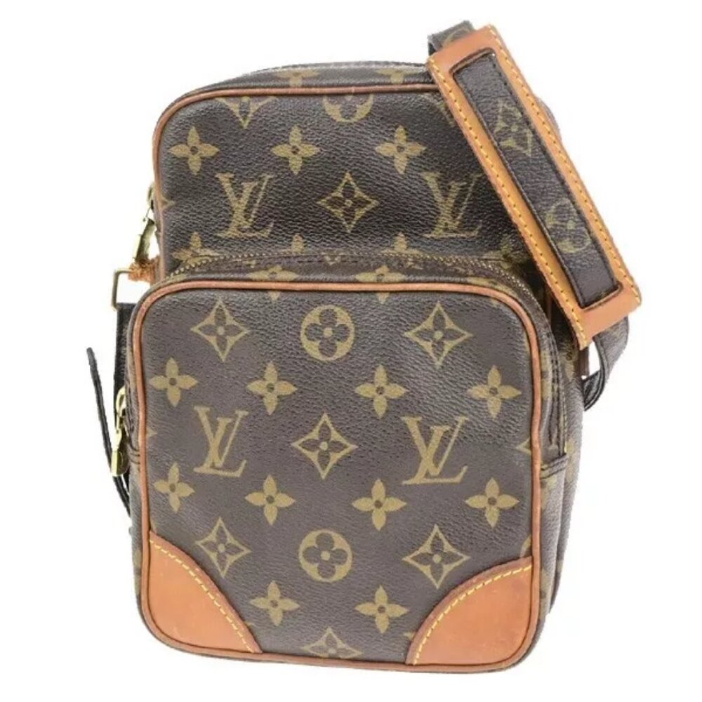 LOUIS VUITTON Amazon Crossbody Shoulder Bag Monogram Leather BN
